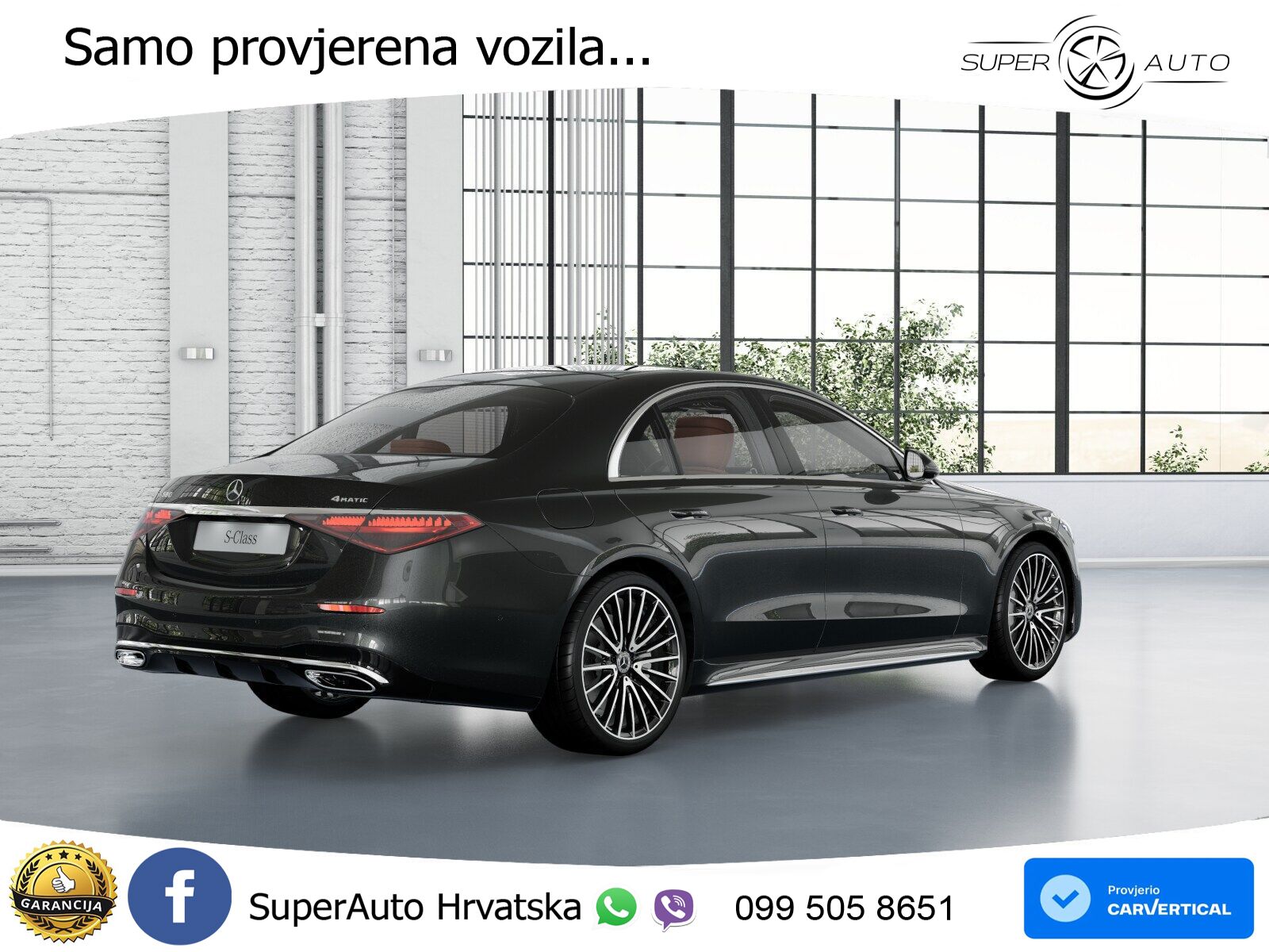Mercedes S 580 V8 (503 KS) EQ Boost 4MATIC 9G-TRONIC AMG ACC+HEAD+4xGR SJED+360+PANO
