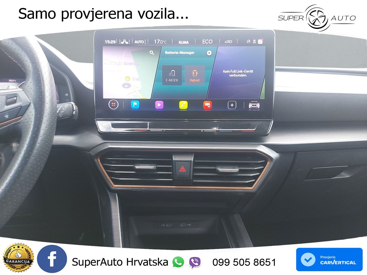 Cupra Formentor 1.4 TSI (245 KS) e-Hybrid DSG VZ LED+GR SJED+ACC