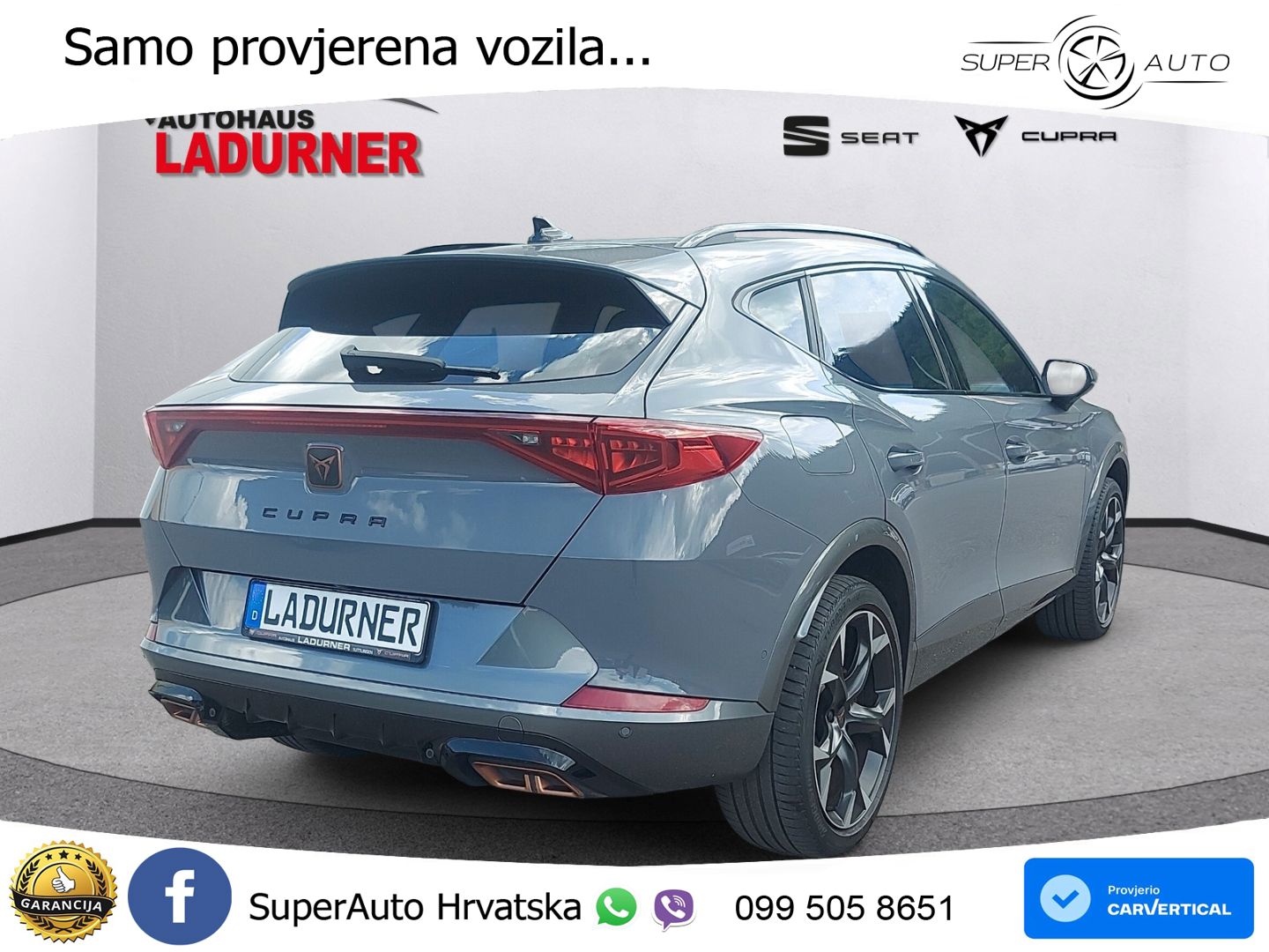 Cupra Formentor 1.4 TSI (245 KS) e-Hybrid DSG VZ LED+GR SJED+ACC