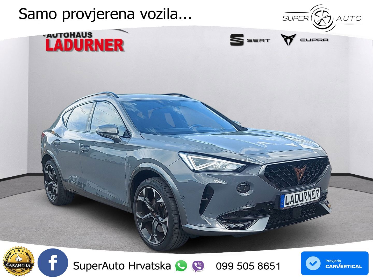 Cupra Formentor 1.4 TSI (245 KS) e-Hybrid DSG VZ LED+GR SJED+ACC