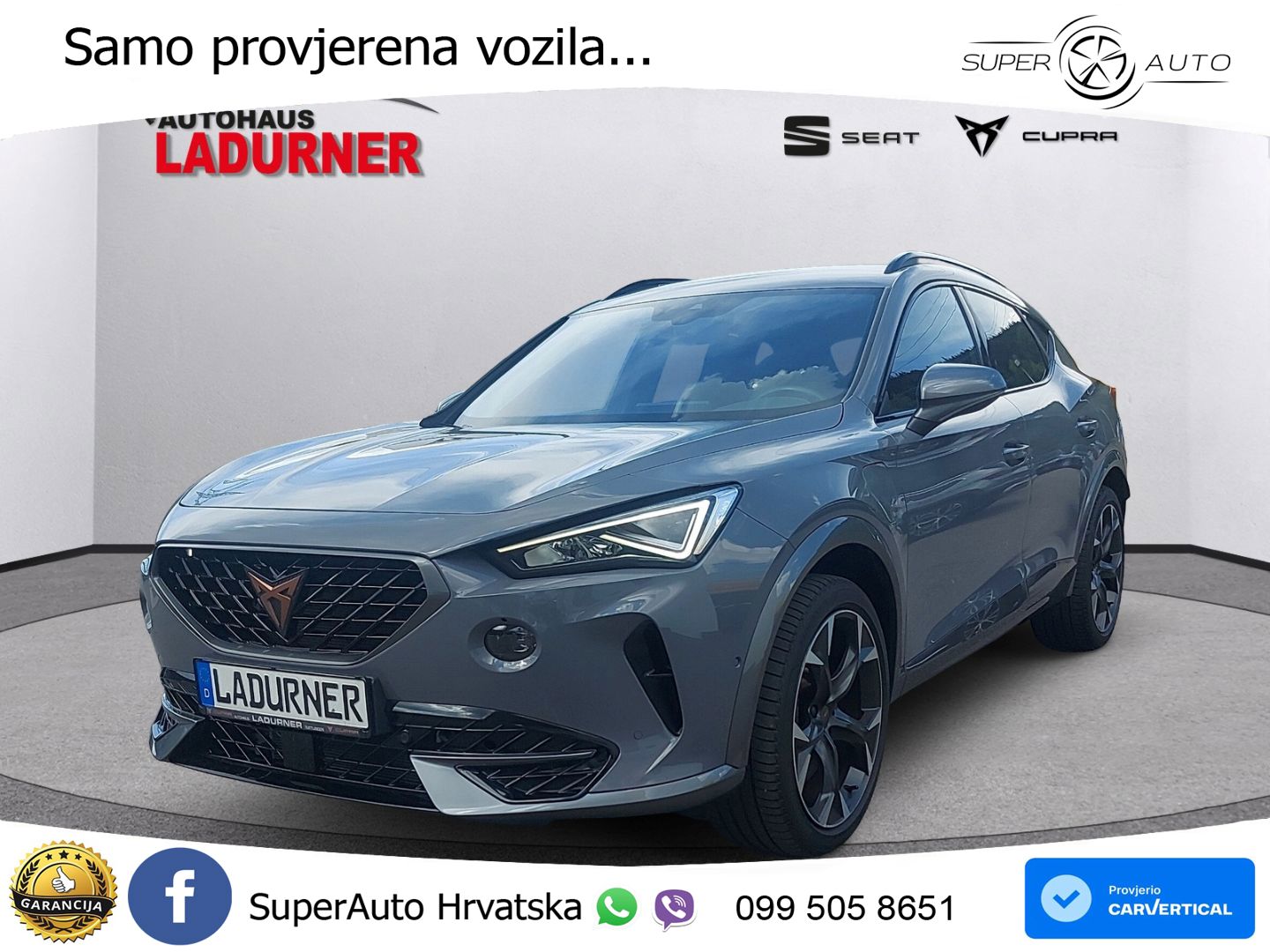 Cupra Formentor 1.4 TSI (245 KS) e-Hybrid DSG VZ LED+GR SJED+ACC
