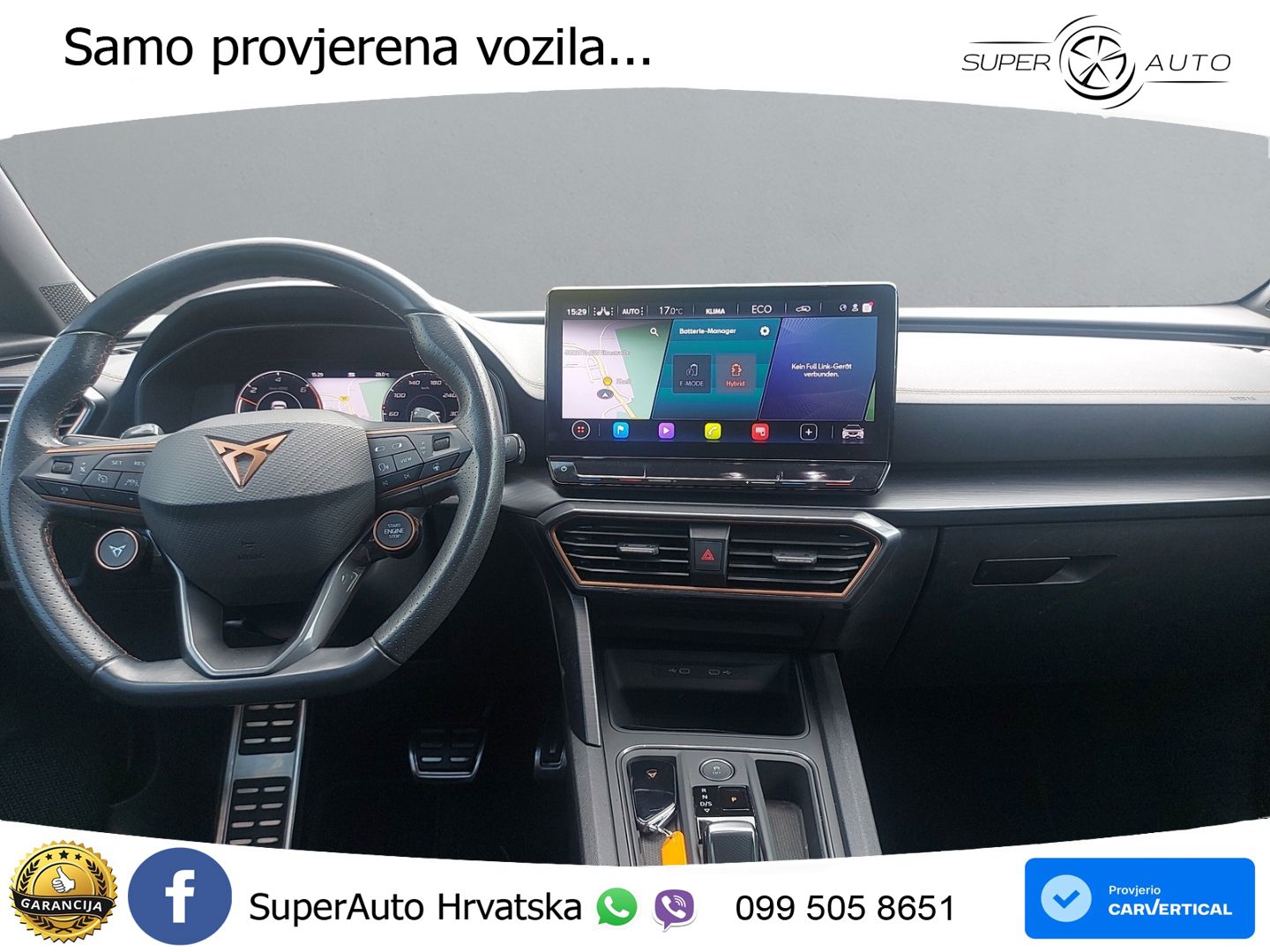 Cupra Formentor 1.4 TSI (245 KS) e-Hybrid DSG VZ LED+GR SJED+ACC