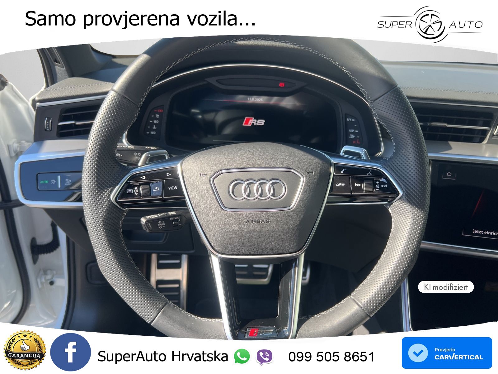Audi RS6 Avant 4.0 TFSI V8 (600 KS) quattro Tiptronic MATRIX+GR SJED+KAM