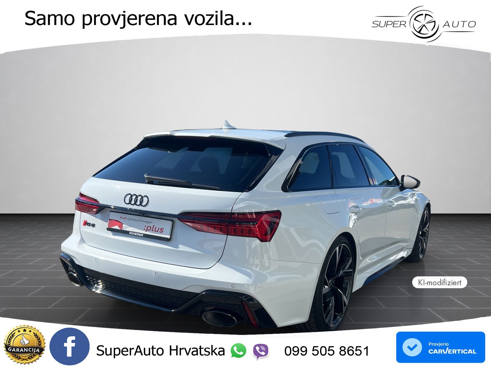 Audi RS6 Avant 4.0 TFSI V8 (600 KS) quattro Tiptronic MATRIX+GR SJED+KAM