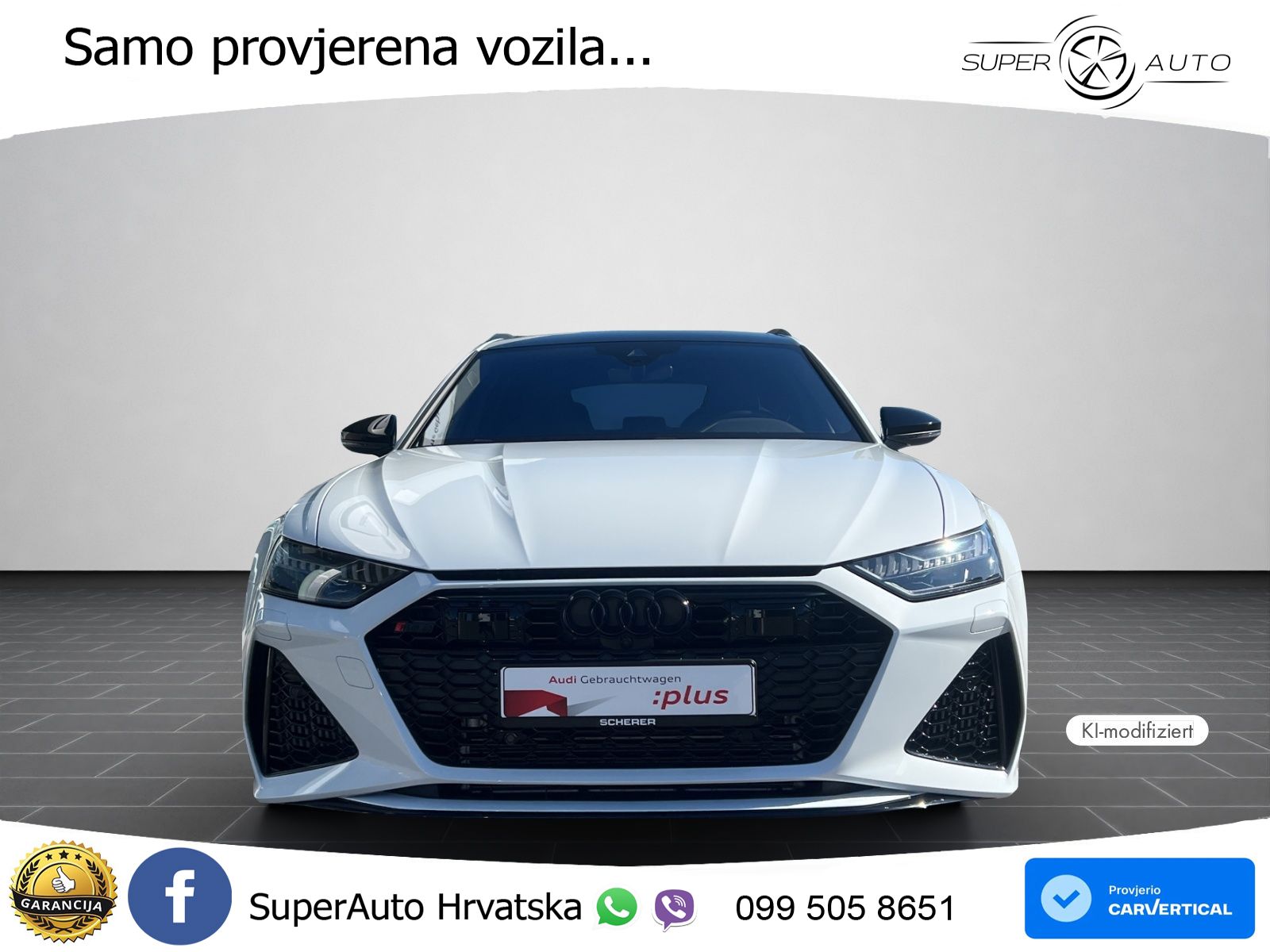 Audi RS6 Avant 4.0 TFSI V8 (600 KS) quattro Tiptronic MATRIX+GR SJED+KAM
