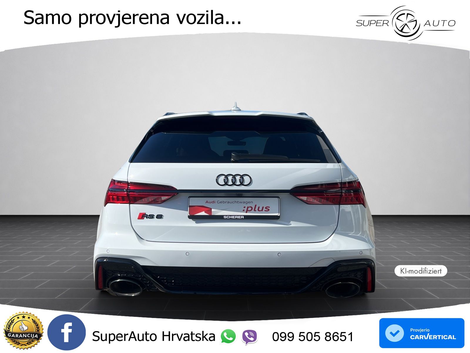 Audi RS6 Avant 4.0 TFSI V8 (600 KS) quattro Tiptronic MATRIX+GR SJED+KAM