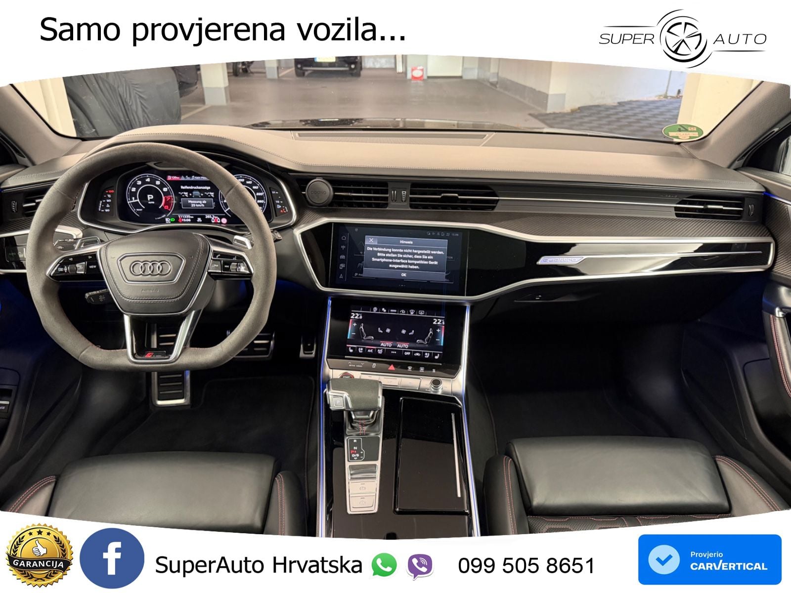Audi RS6 Avant 4.0 TFSI V8 (600 KS) quattro Tiptronic LED+GR SJED+ACC
