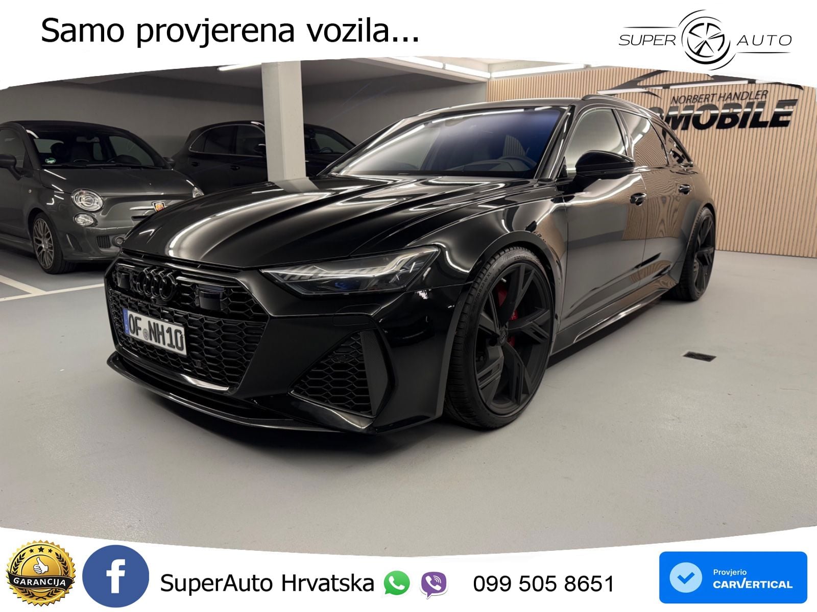Audi RS6 Avant 4.0 TFSI V8 (600 KS) quattro Tiptronic LED+GR SJED+ACC
