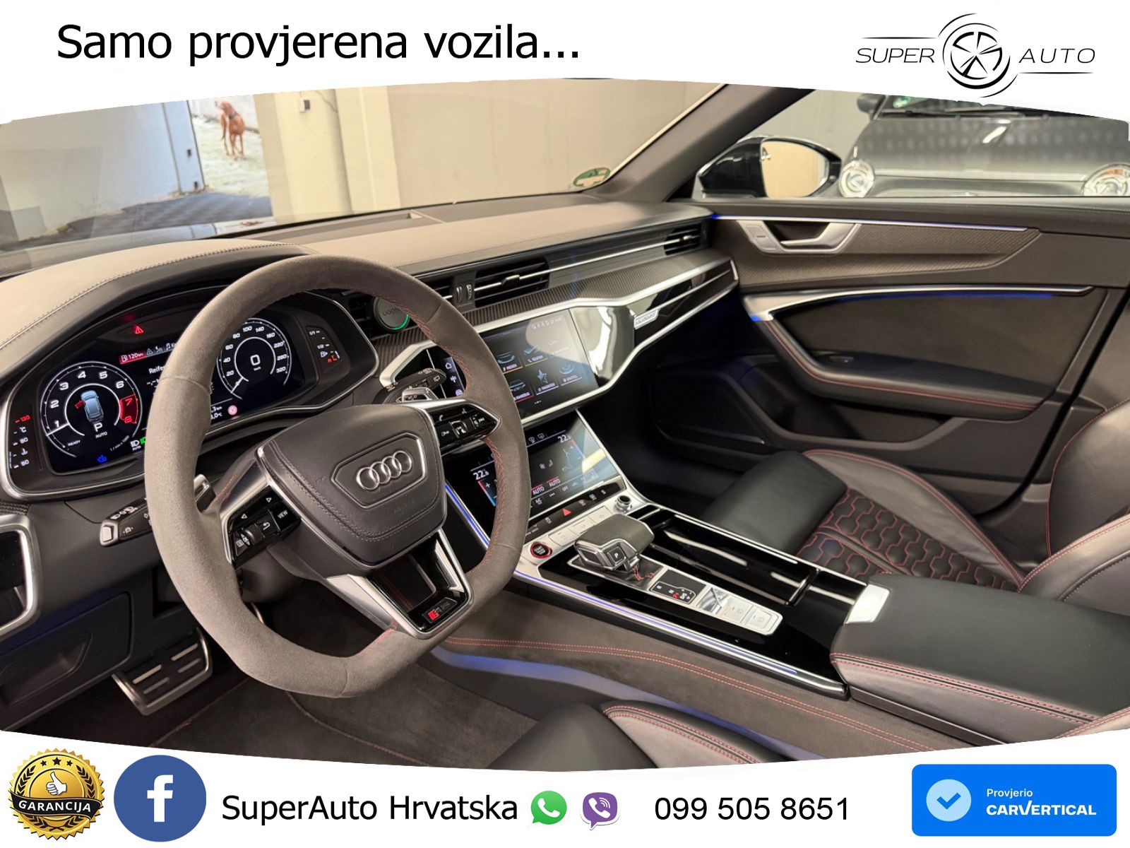Audi RS6 Avant 4.0 TFSI V8 (600 KS) quattro Tiptronic LED+GR SJED+ACC