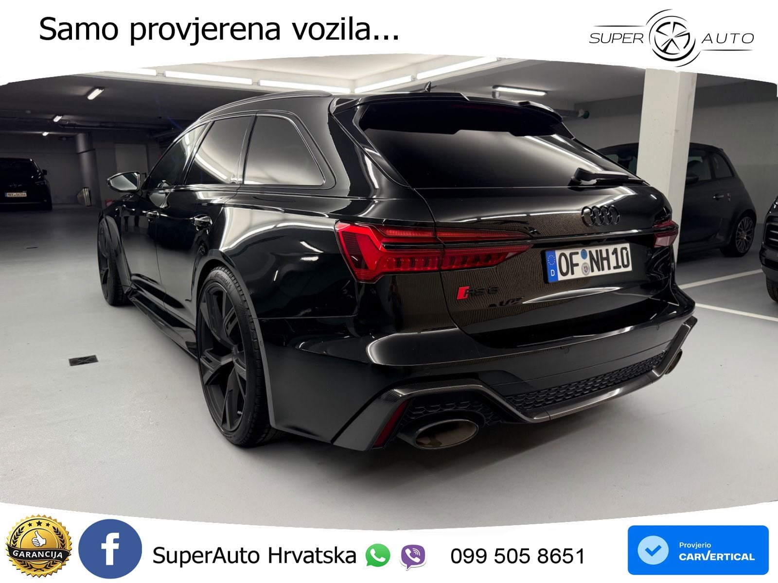 Audi RS6 Avant 4.0 TFSI V8 (600 KS) quattro Tiptronic LED+GR SJED+ACC