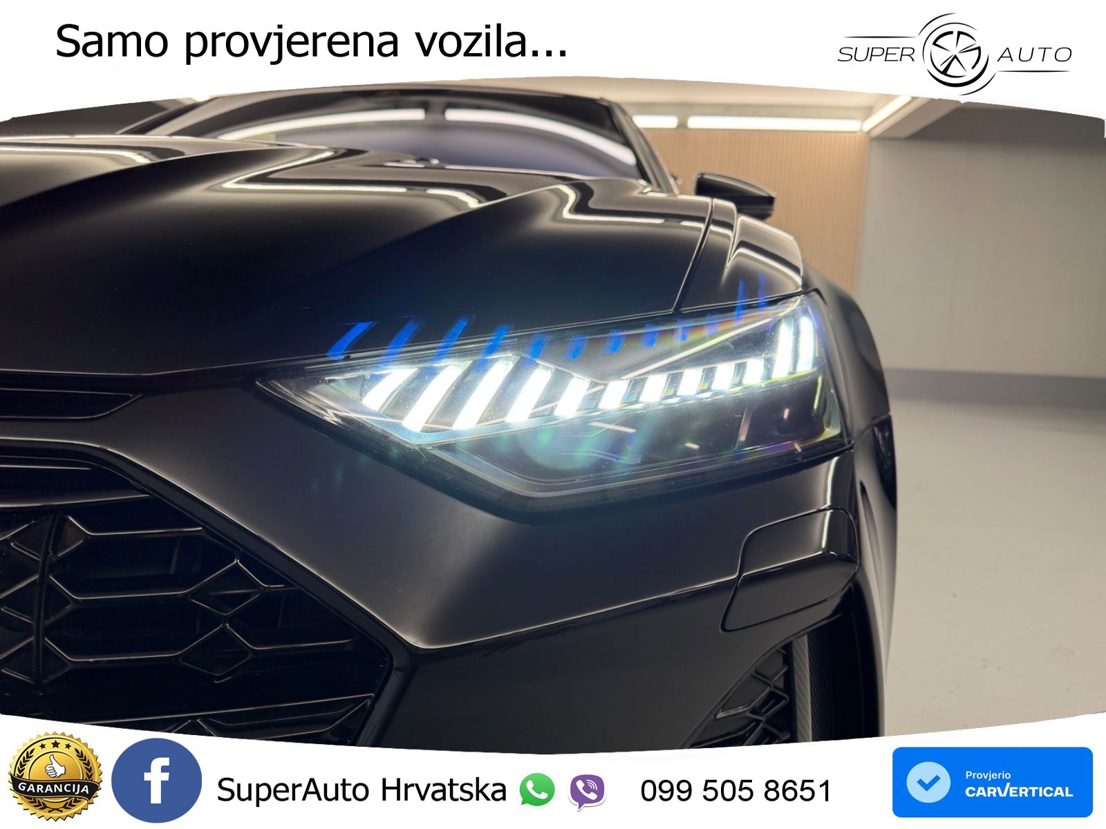 Audi RS6 Avant 4.0 TFSI V8 (600 KS) quattro Tiptronic LED+GR SJED+ACC