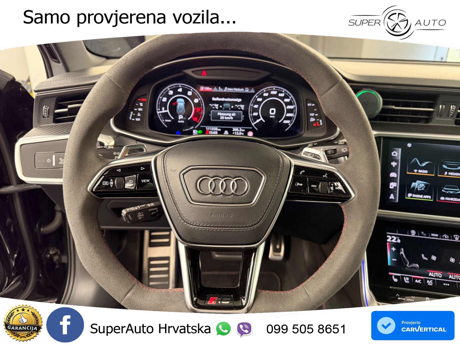 Audi RS6 Avant 4.0 TFSI V8 (600 KS) quattro Tiptronic LED+GR SJED+ACC