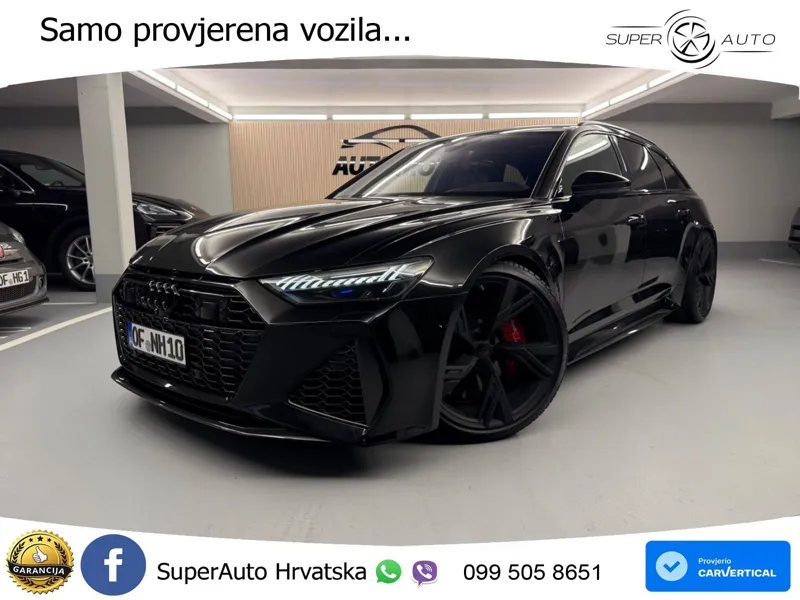 Audi RS6 Avant 4.0 TFSI V8 (600 KS) quattro Tiptronic LED+GR SJED+ACC