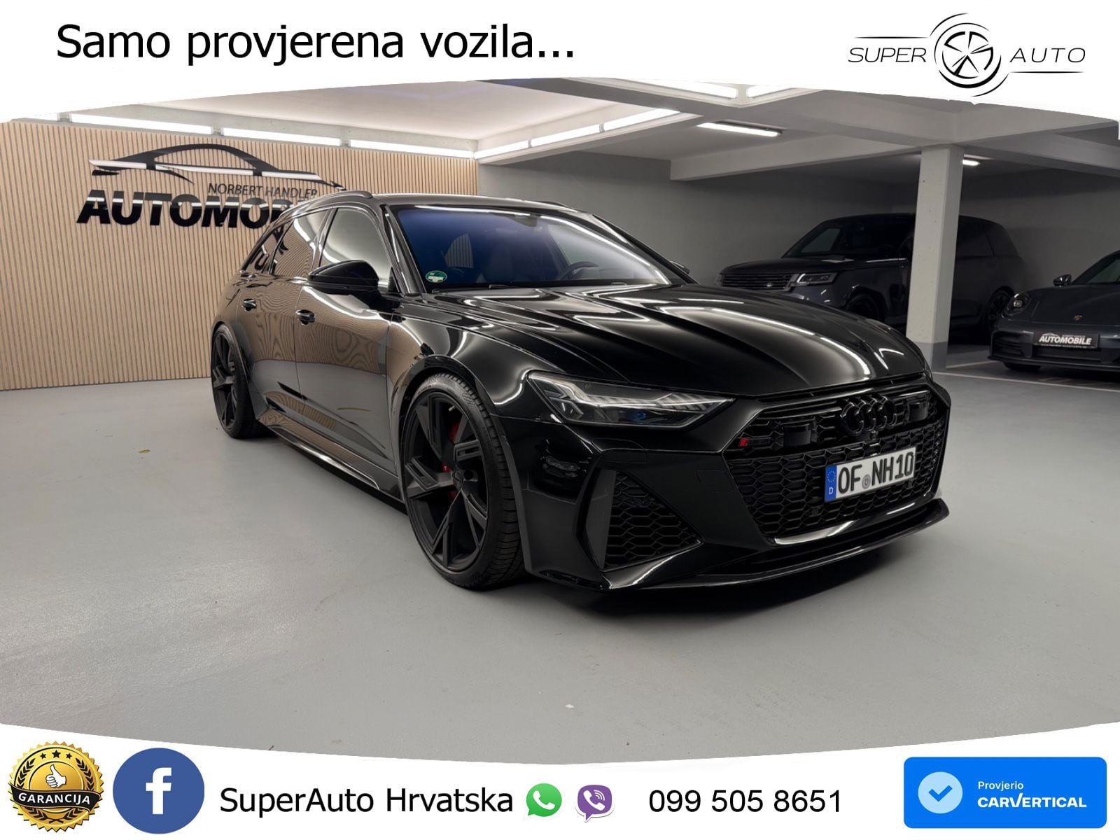 Audi RS6 Avant 4.0 TFSI V8 (600 KS) quattro Tiptronic LED+GR SJED+ACC