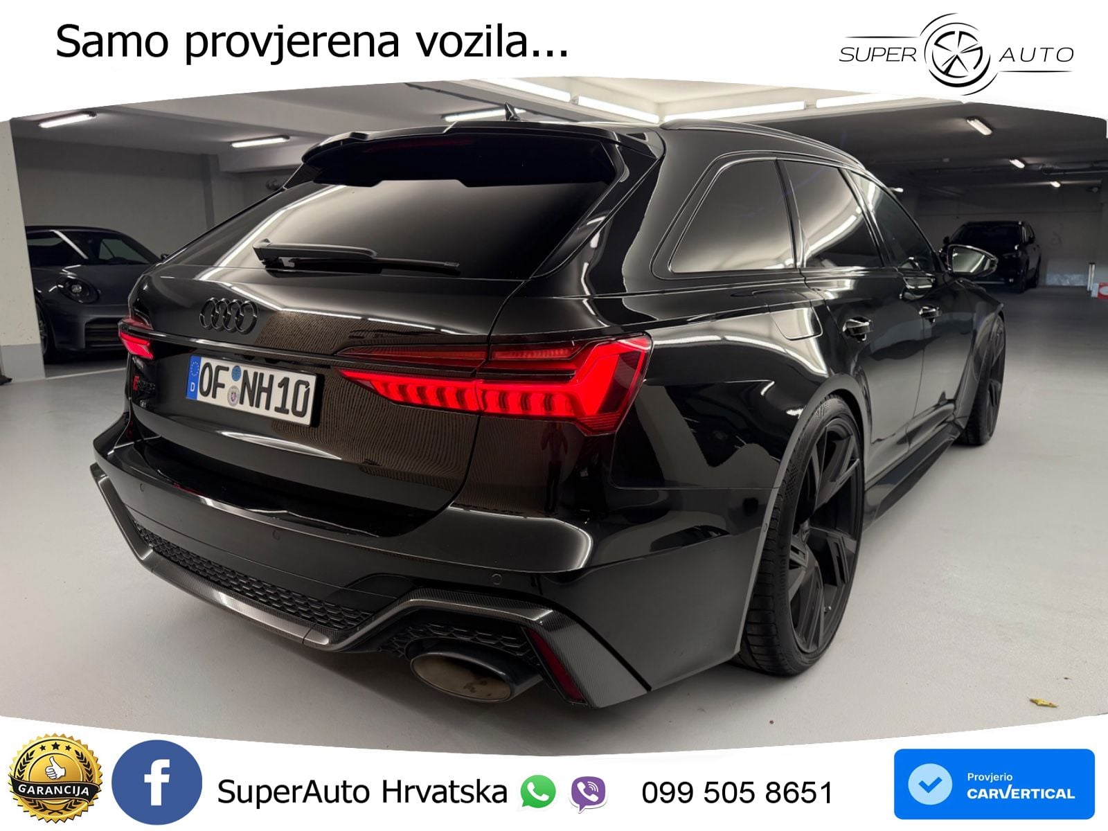 Audi RS6 Avant 4.0 TFSI V8 (600 KS) quattro Tiptronic LED+GR SJED+ACC