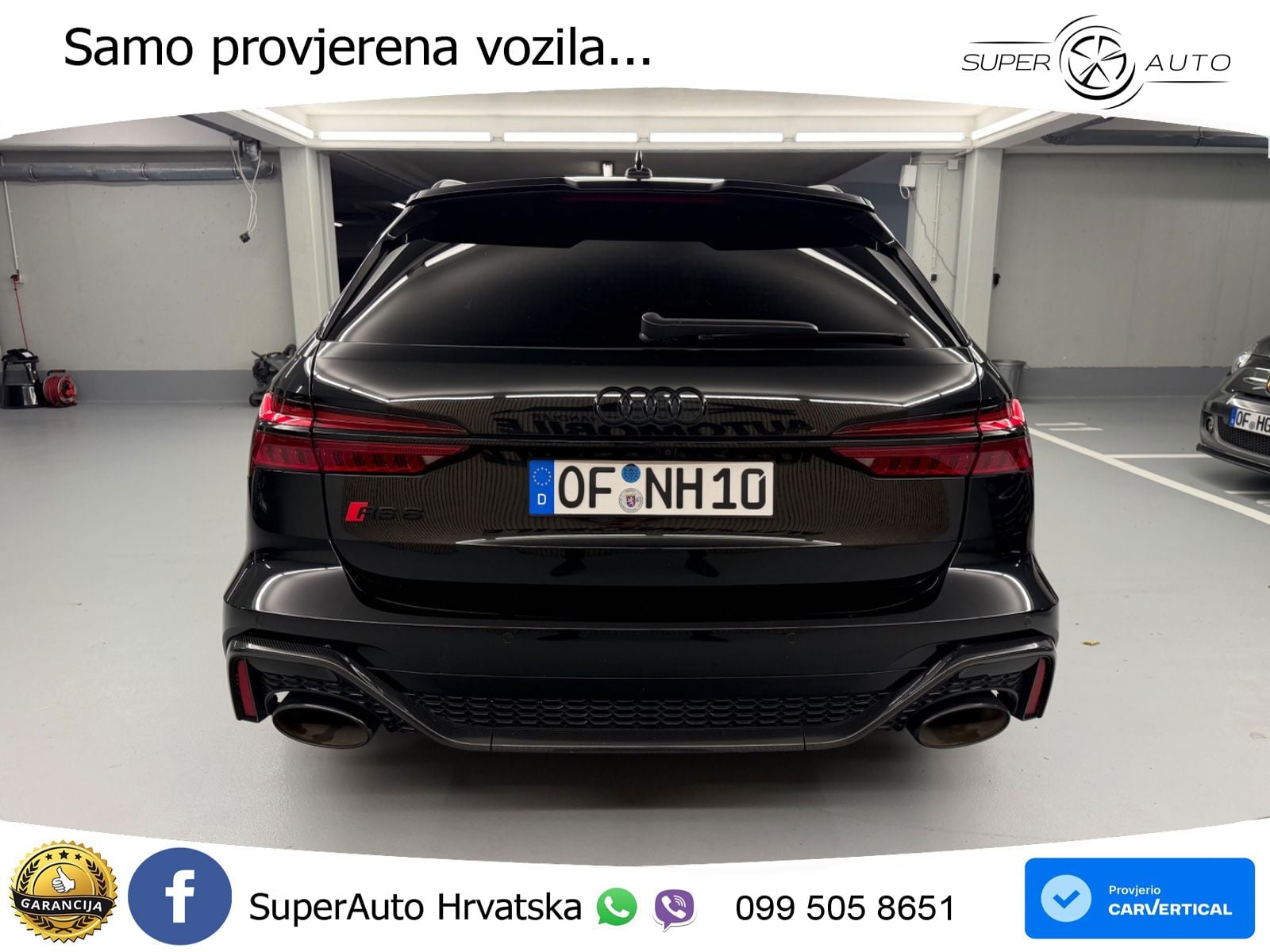 Audi RS6 Avant 4.0 TFSI V8 (600 KS) quattro Tiptronic LED+GR SJED+ACC