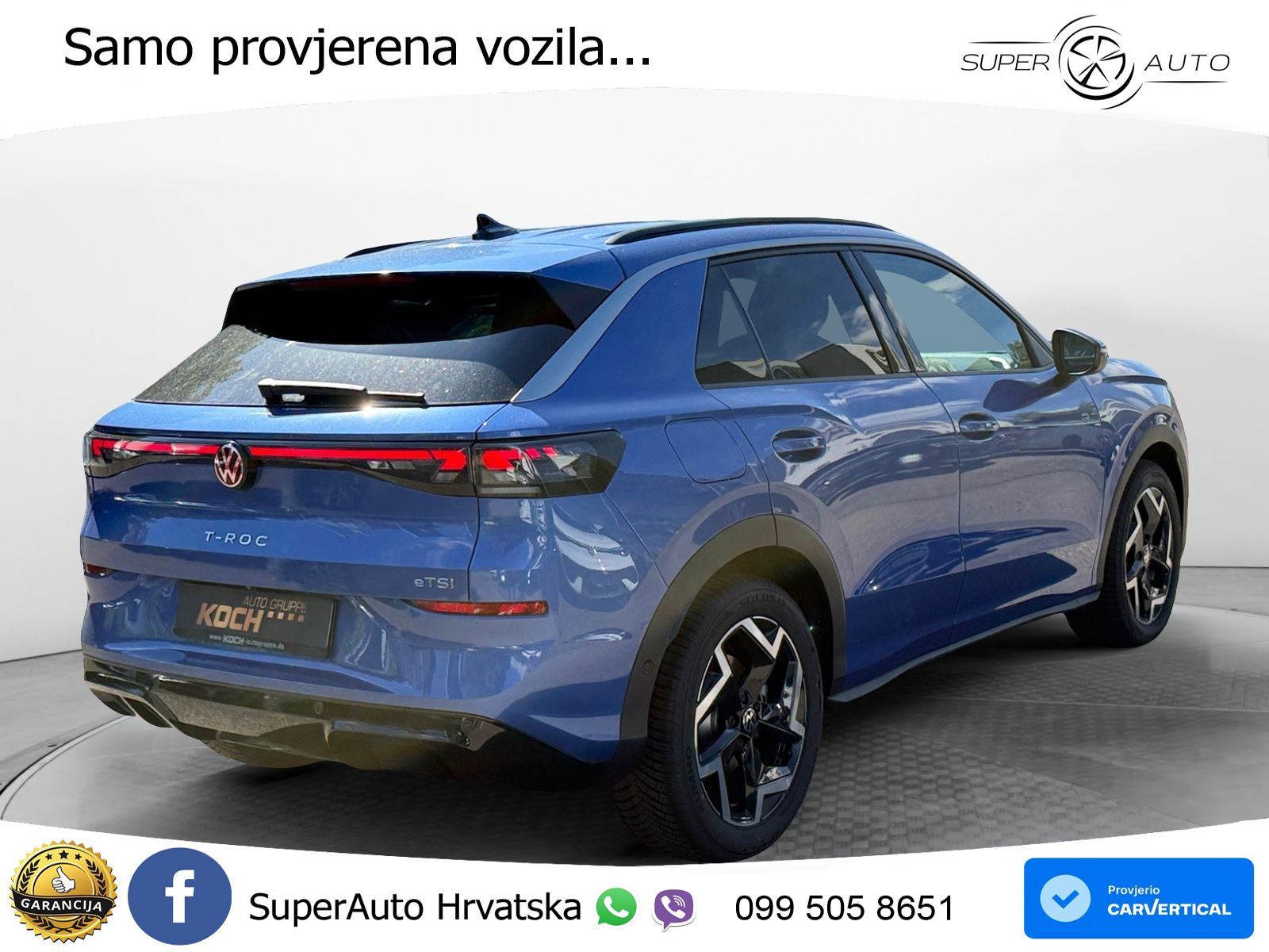 Volkswagen T-Roc II 1.5 eTSI (150 KS)  DSG LED+GR SJED+ACC