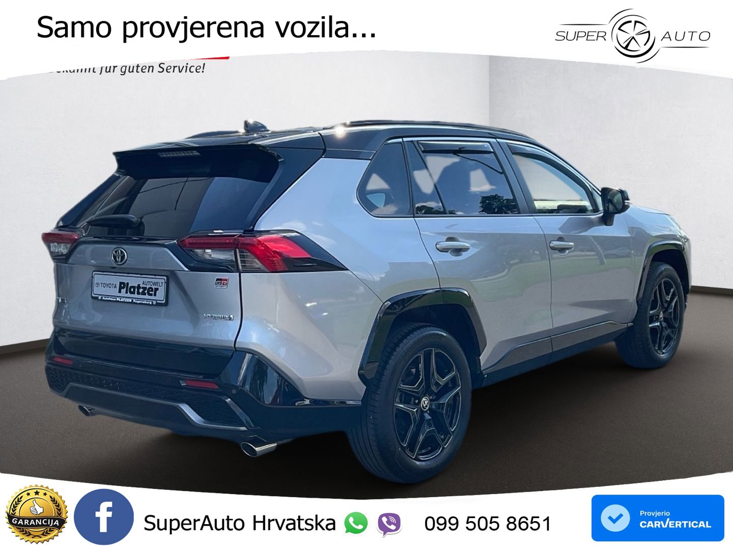 Toyota RAV4 2.5 (222 KS) Hybrid AWD-i eCVT GR Sport LED+GR SJED+ACC
