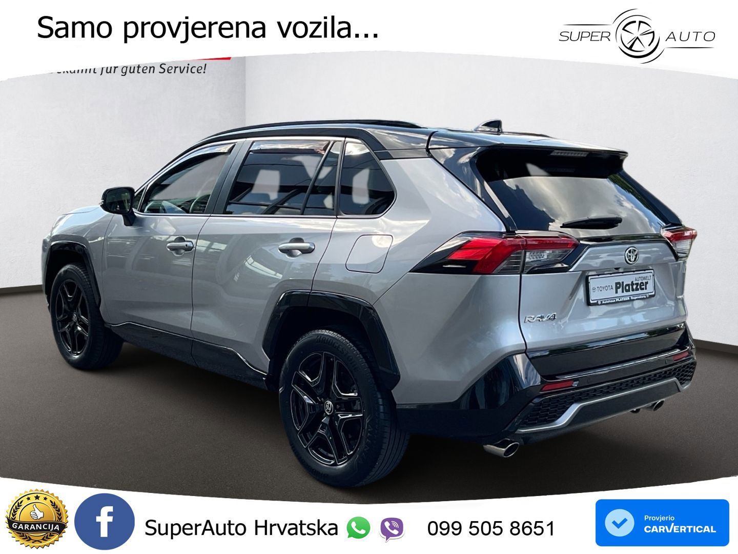Toyota RAV4 2.5 (222 KS) Hybrid AWD-i eCVT GR Sport LED+GR SJED+ACC