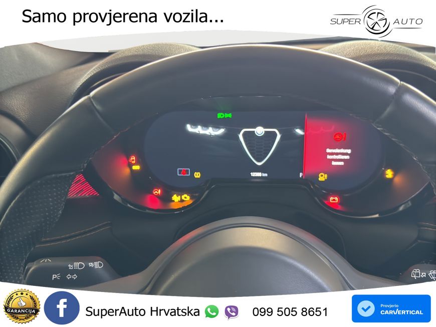Alfa Romeo Tonale 1.5 VGT (160 KS) 48V-Hybrid TCT LED+GR SJED+ACC