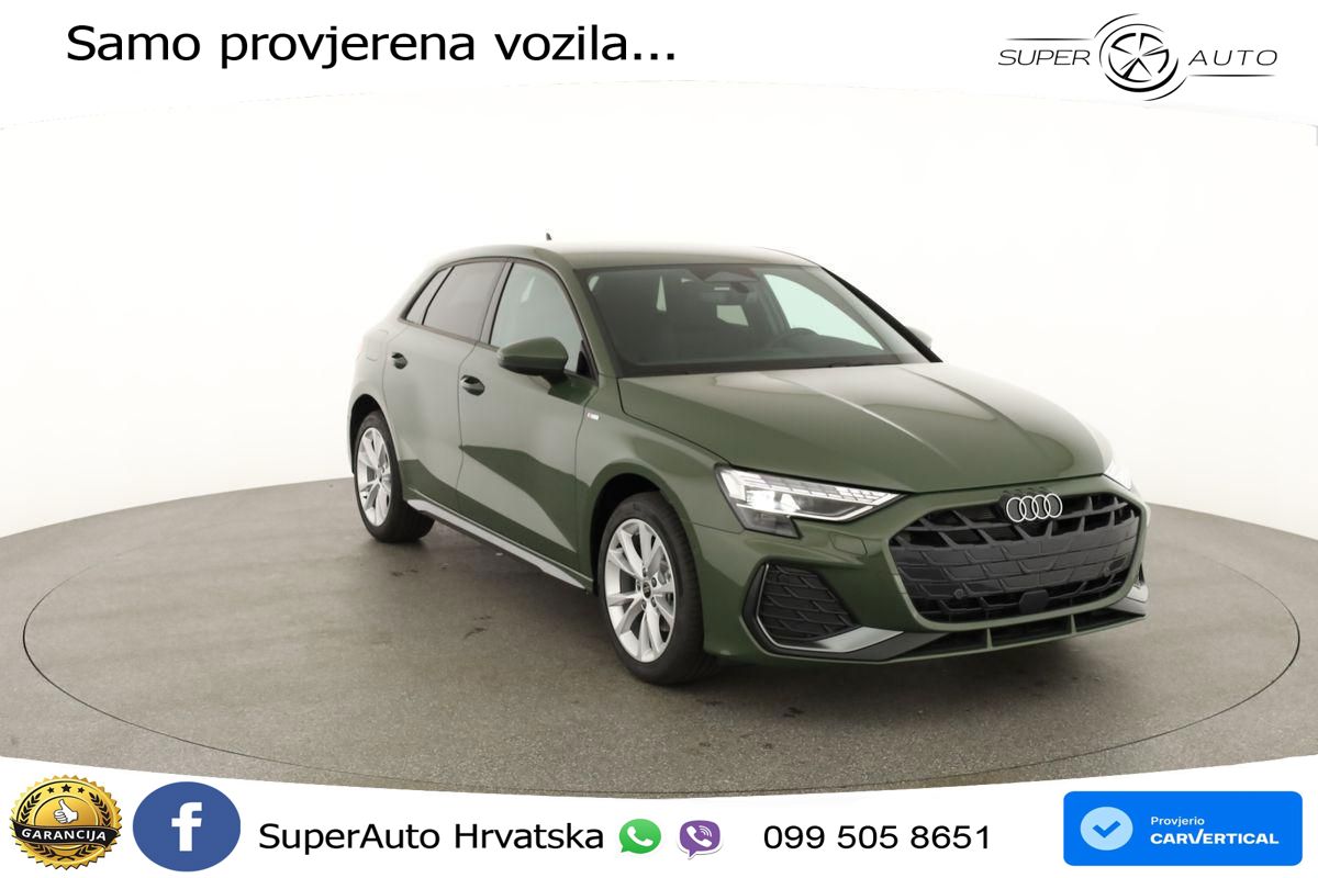Audi A3 35 TFSI (150 KS) S tronic S line MATRIX+GR SJED+KAM