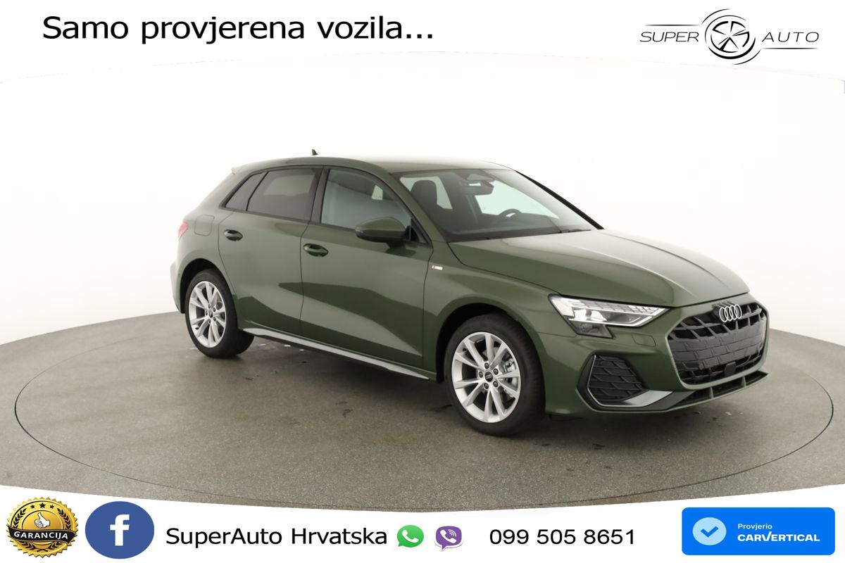 Audi A3 35 TFSI (150 KS) S tronic S line MATRIX+GR SJED+KAM