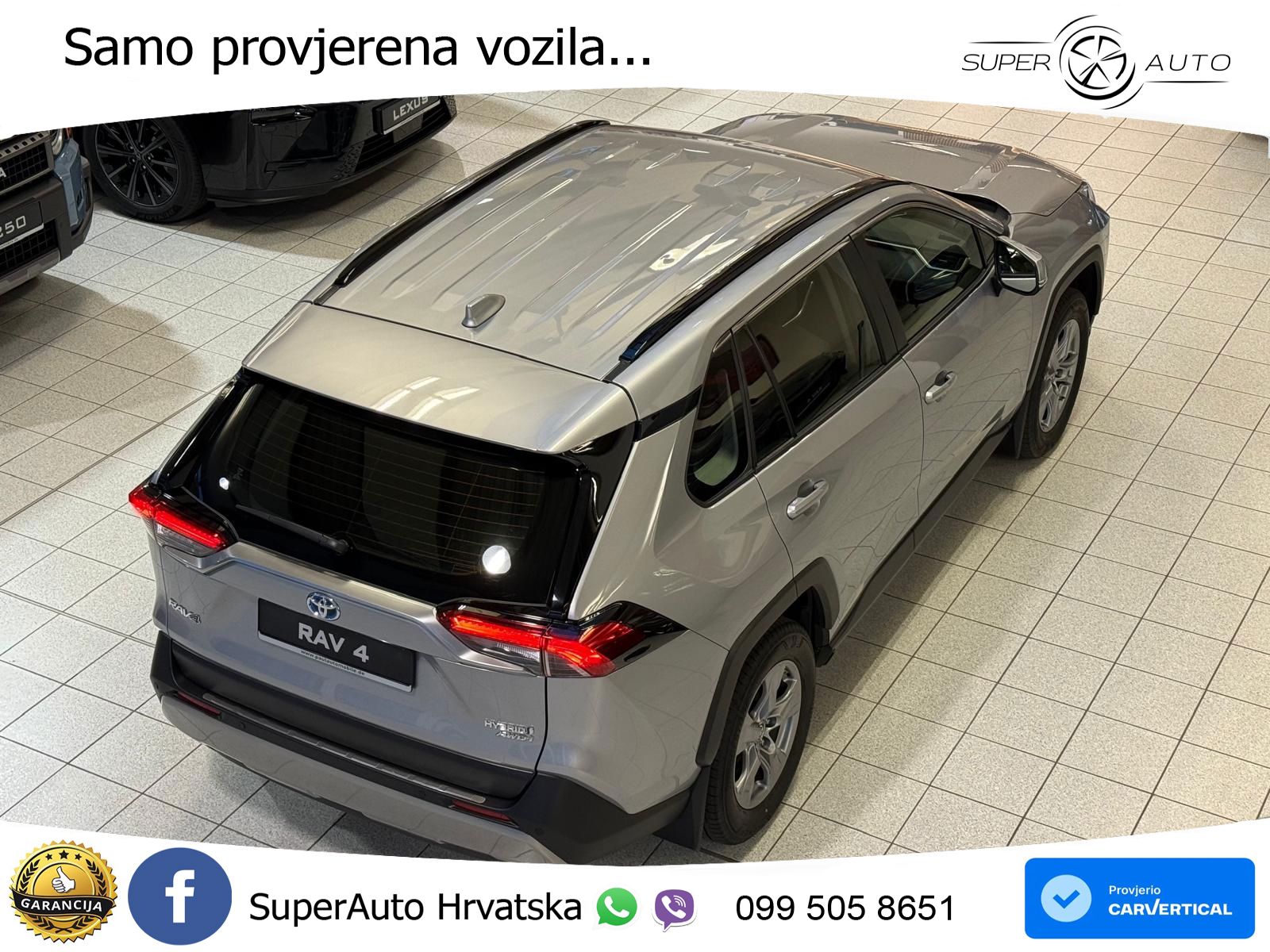 Toyota RAV4 2.5 (222 KS) Hybrid AWD-i eCVT LED+GR SJED+ACC
