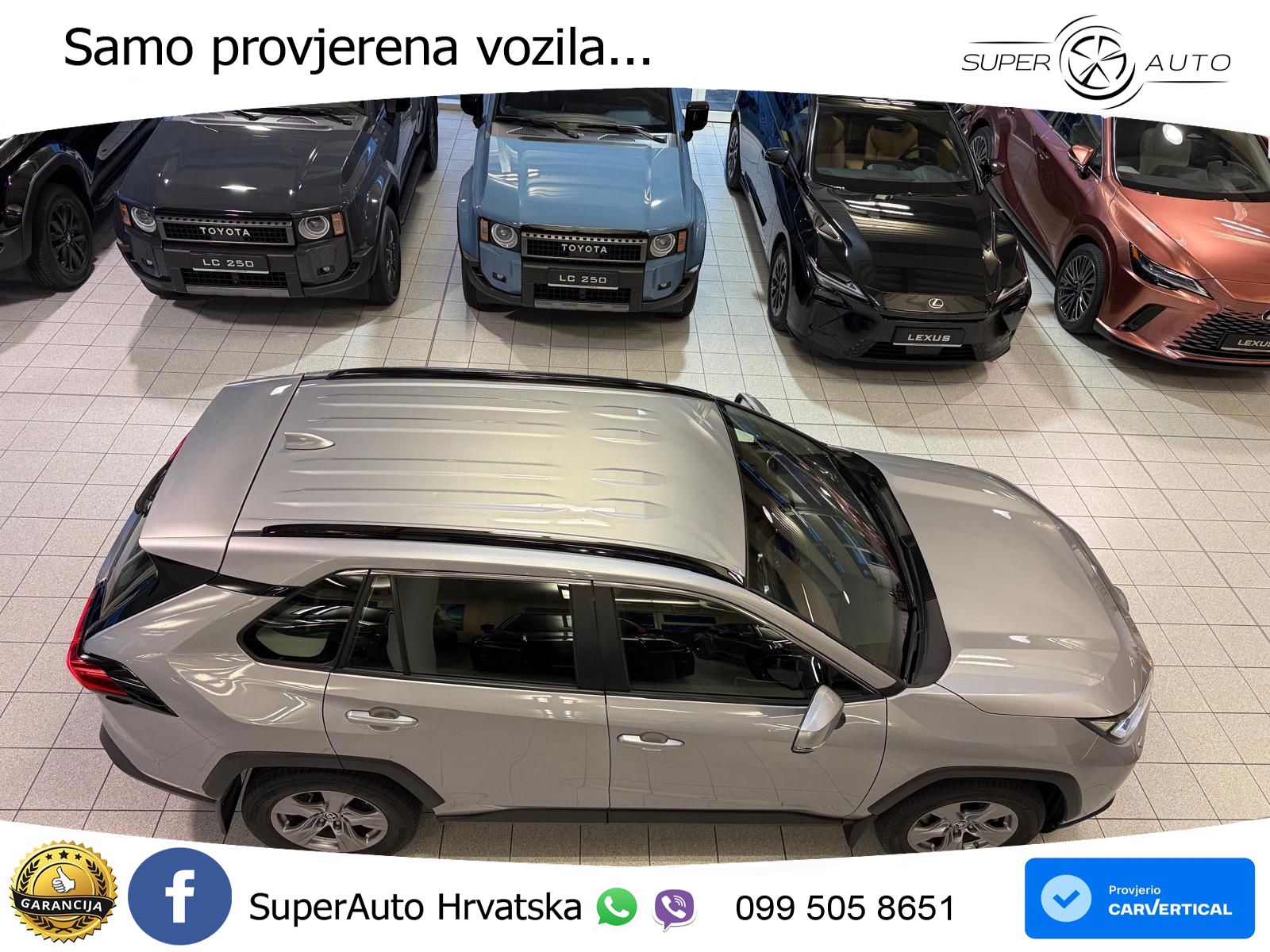 Toyota RAV4 2.5 (222 KS) Hybrid AWD-i eCVT LED+GR SJED+ACC