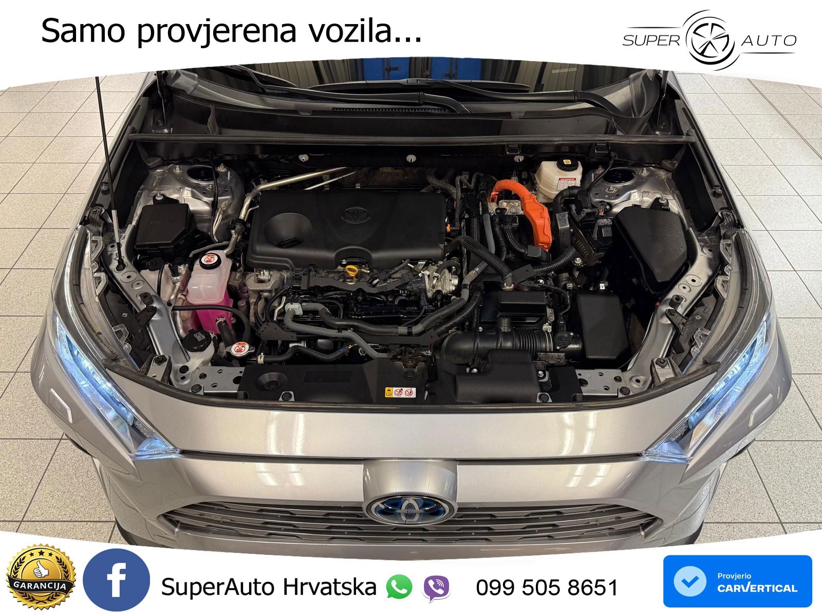 Toyota RAV4 2.5 (222 KS) Hybrid AWD-i eCVT LED+GR SJED+ACC