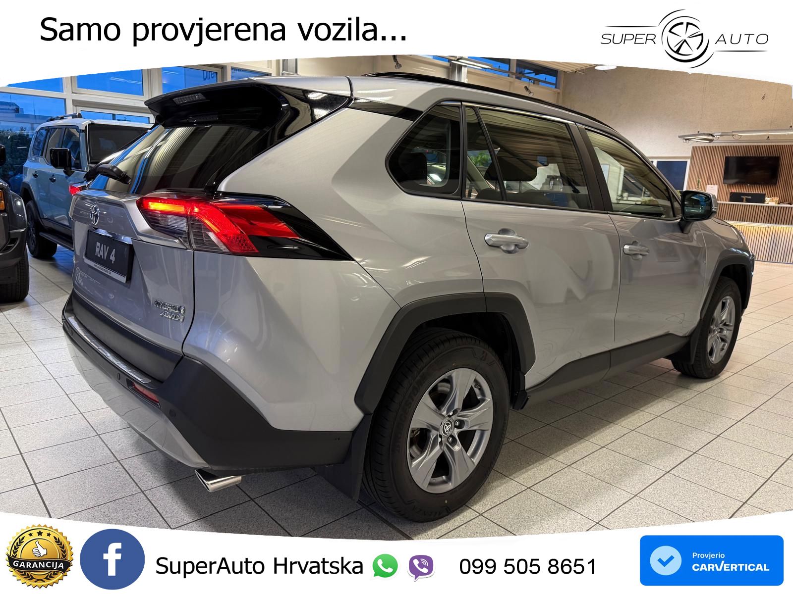 Toyota RAV4 2.5 (222 KS) Hybrid AWD-i eCVT LED+GR SJED+ACC