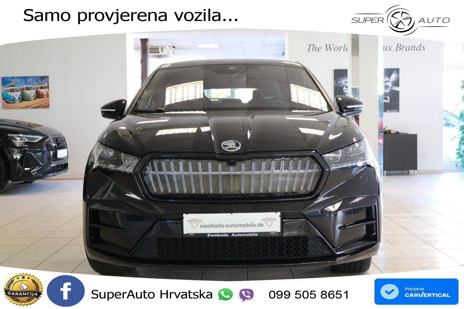 Škoda Enyaq iV RS 82 kWh (299 KS) AWD Suite LED+GR SJED+ACC