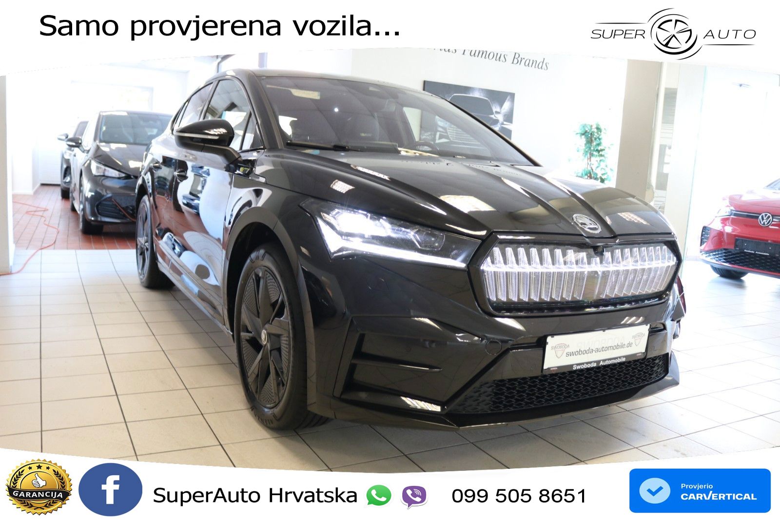 Škoda Enyaq iV RS 82 kWh (299 KS) AWD Suite LED+GR SJED+ACC