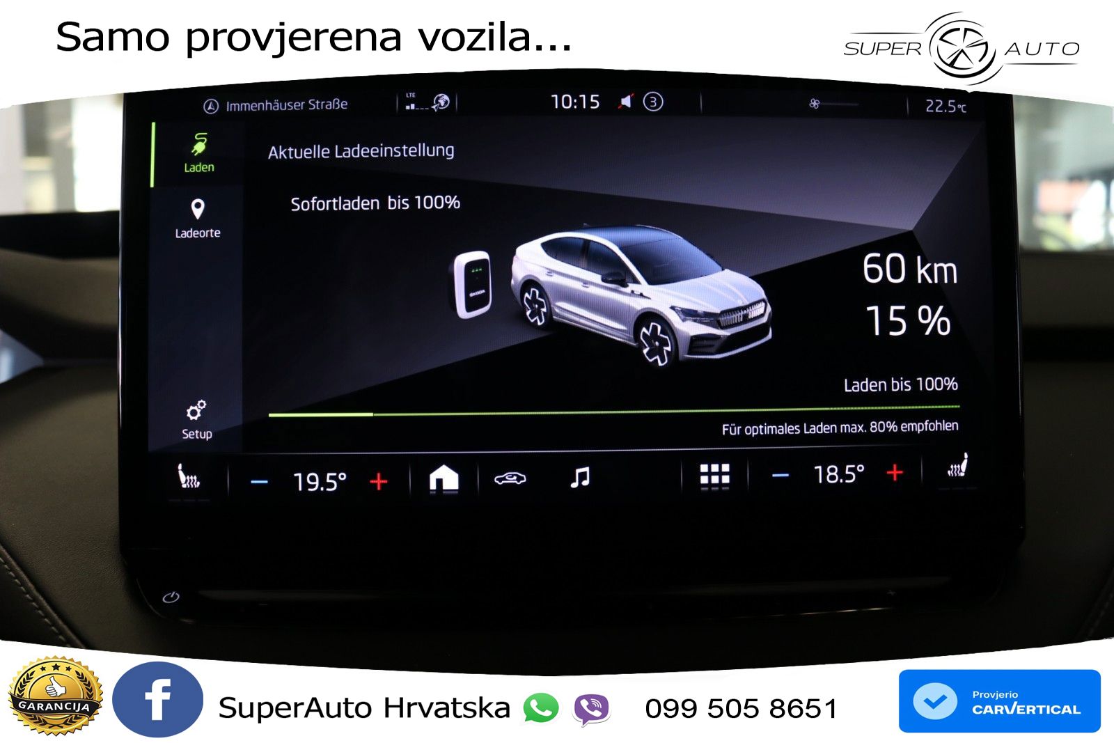 Škoda Enyaq iV RS 82 kWh (299 KS) AWD Suite LED+GR SJED+ACC