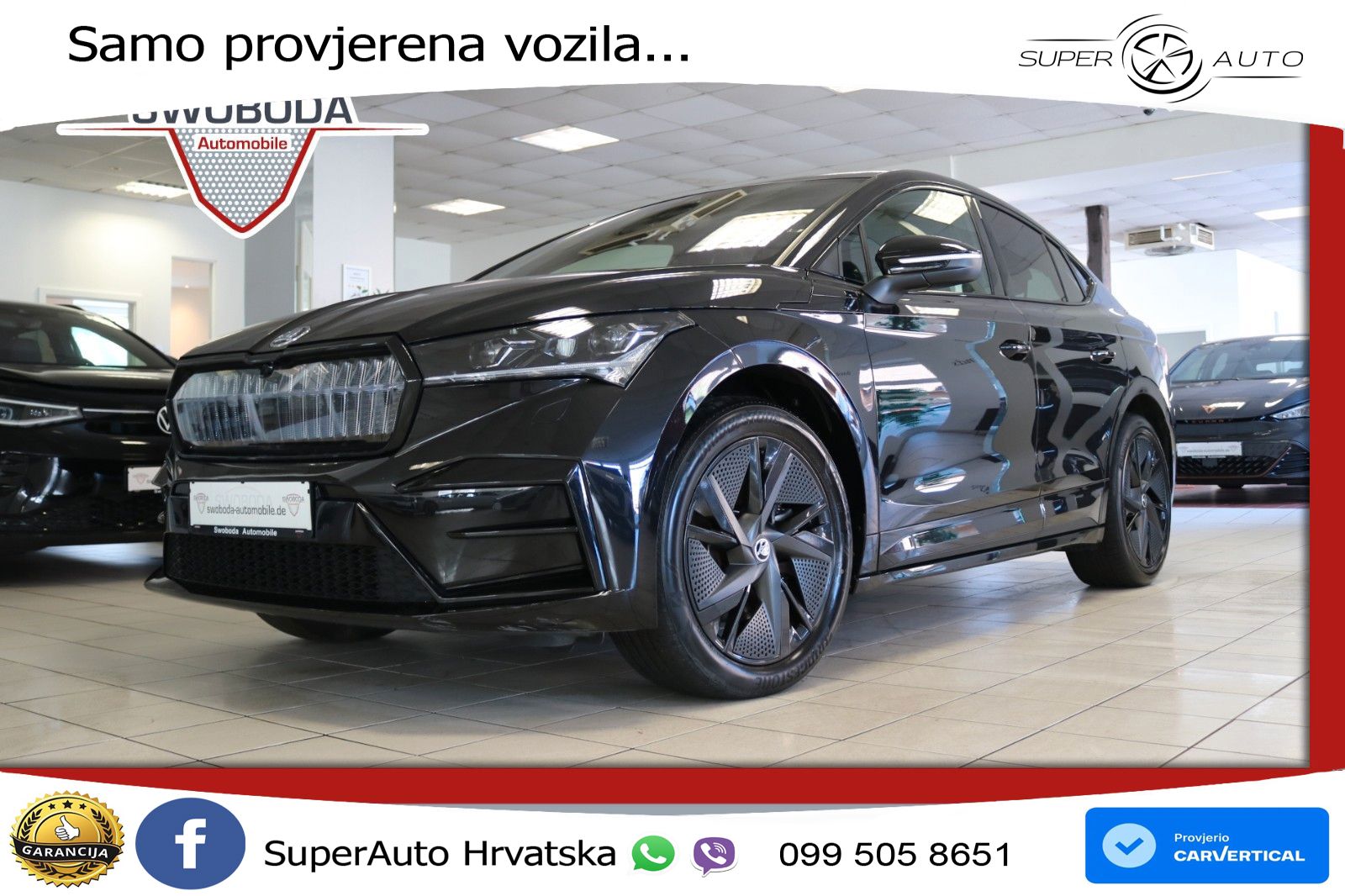 Škoda Enyaq iV RS 82 kWh (299 KS) AWD Suite LED+GR SJED+ACC