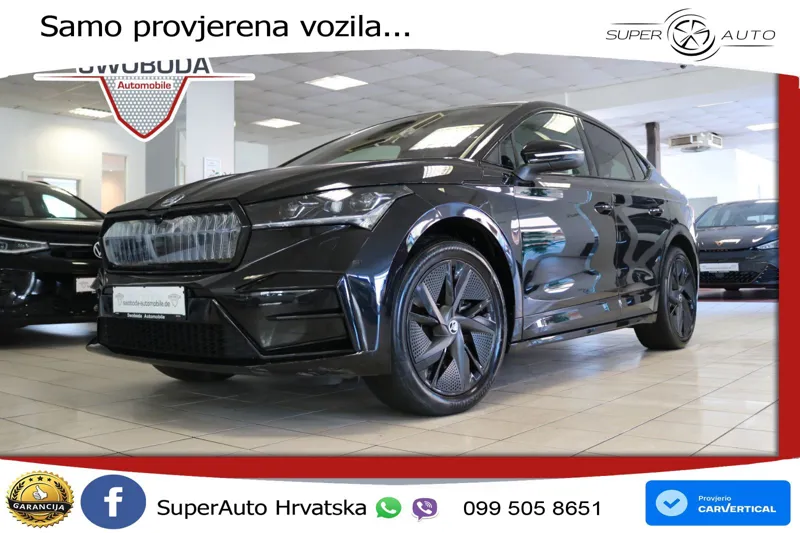 Škoda Enyaq iV RS 82 kWh (299 KS) AWD Suite LED+GR SJED+ACC