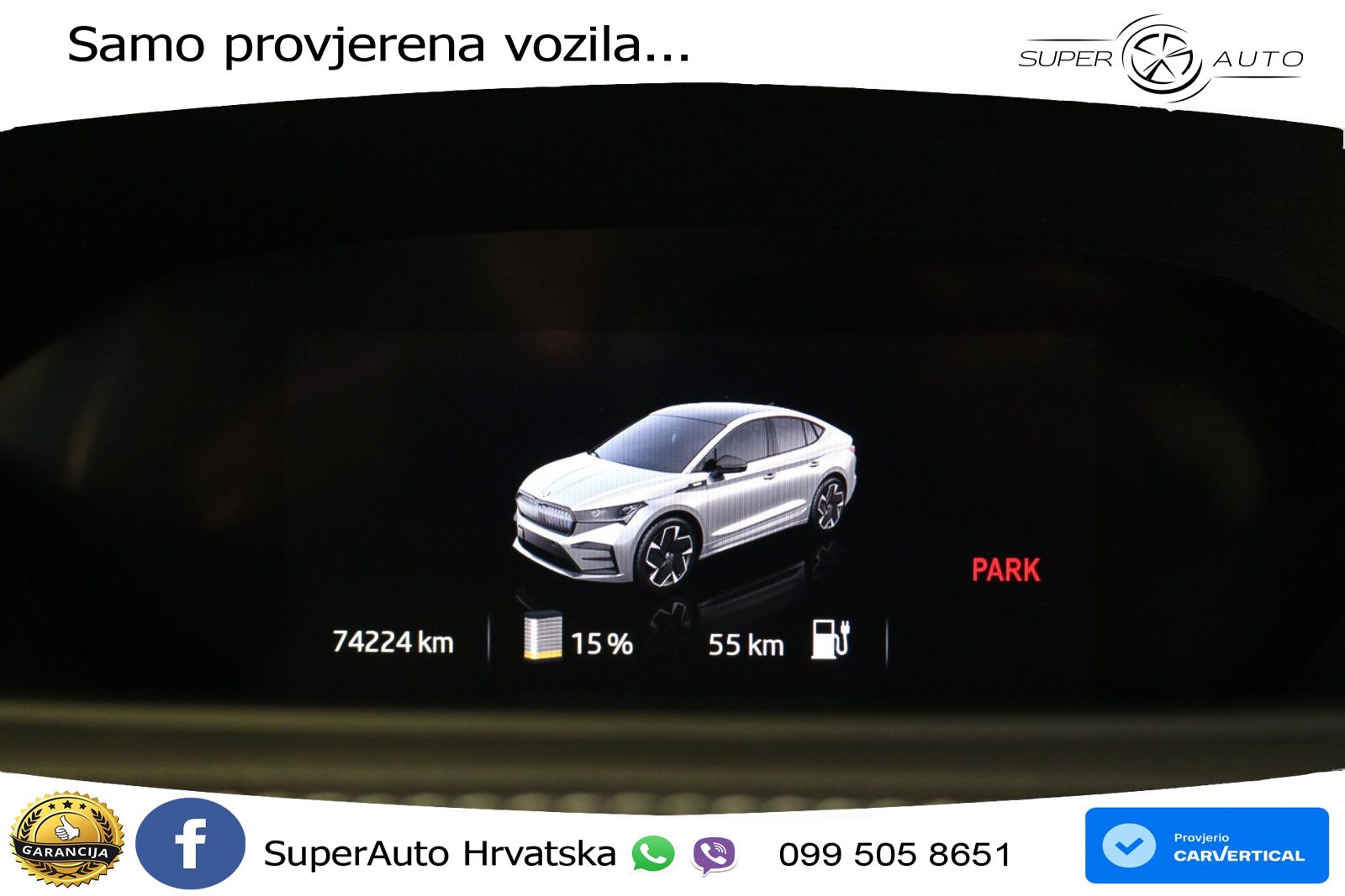 Škoda Enyaq iV RS 82 kWh (299 KS) AWD Suite LED+GR SJED+ACC