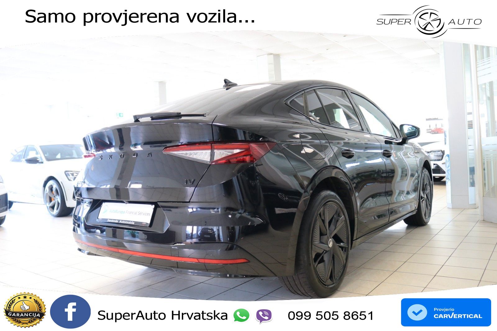 Škoda Enyaq iV RS 82 kWh (299 KS) AWD Suite LED+GR SJED+ACC