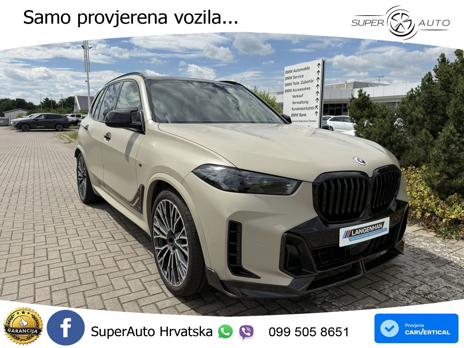 BMW X5 50e (489 KS) xDrive Steptronic M Sport LED+GR SJED+ACC