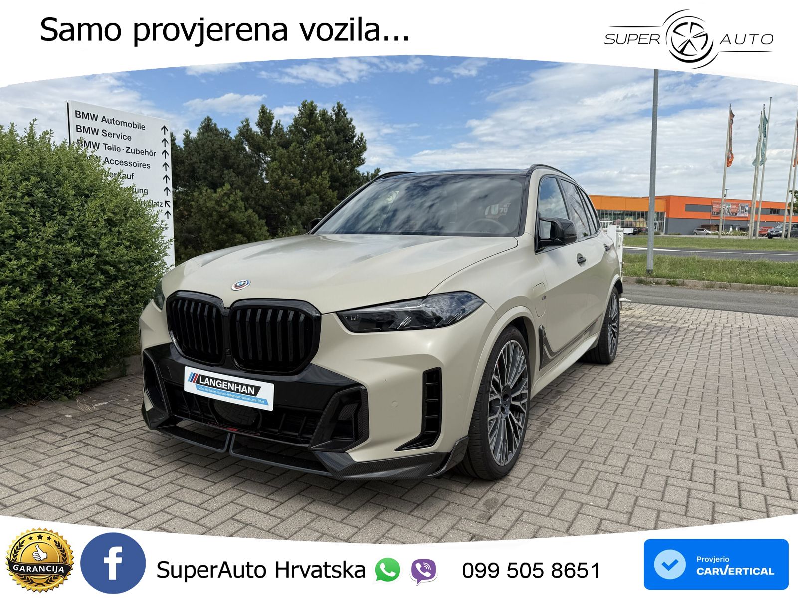 BMW X5 50e (489 KS) xDrive Steptronic M Sport LED+GR SJED+ACC