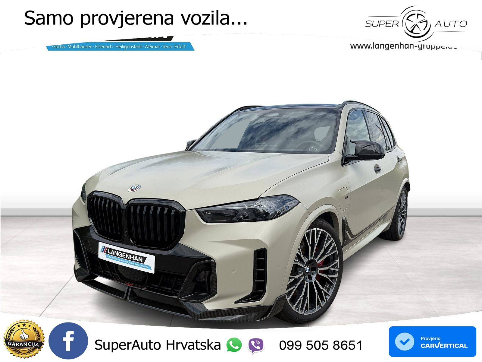 BMW X5 50e (489 KS) xDrive Steptronic M Sport LED+GR SJED+ACC