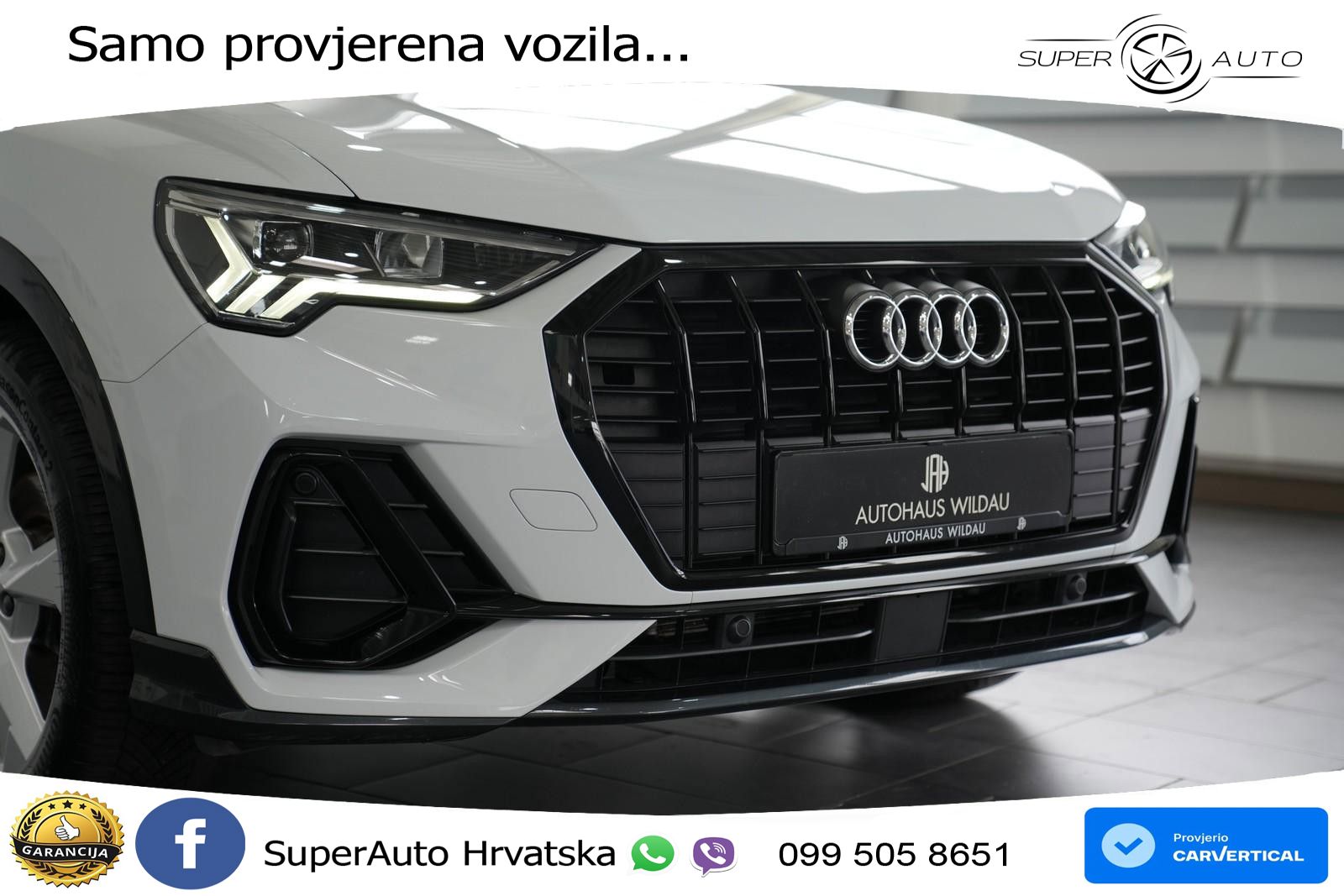 Audi Q3 35 TFSI (150 KS) S tronic S line LED+GR SJED+ACC