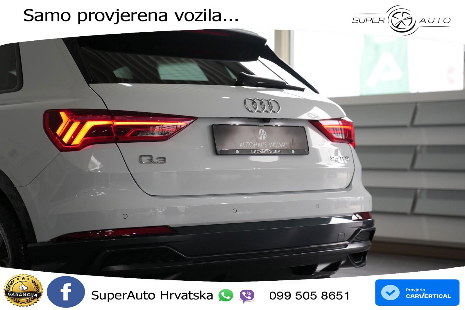Audi Q3 35 TFSI (150 KS) S tronic S line LED+GR SJED+ACC