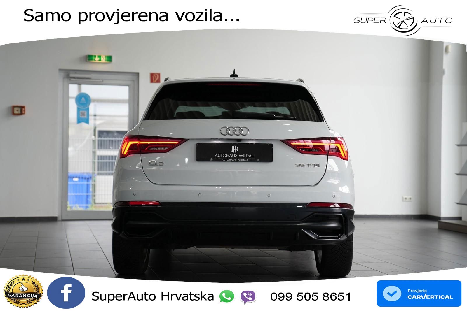 Audi Q3 35 TFSI (150 KS) S tronic S line LED+GR SJED+ACC