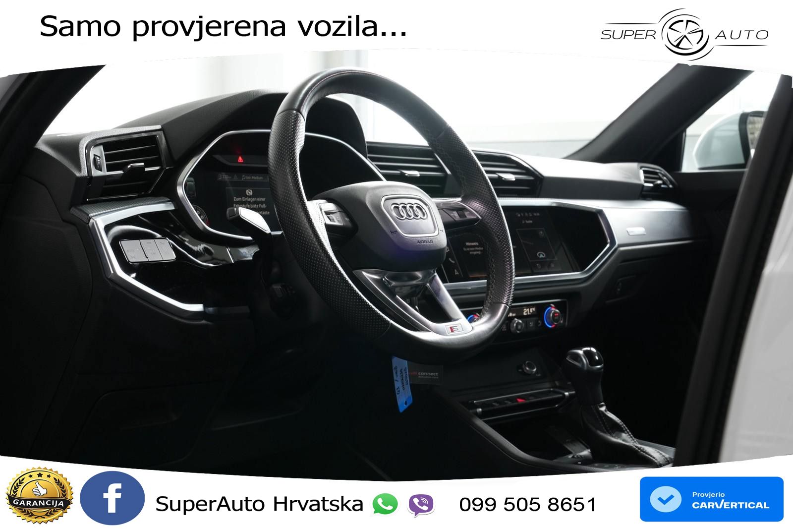 Audi Q3 35 TFSI (150 KS) S tronic S line LED+GR SJED+ACC