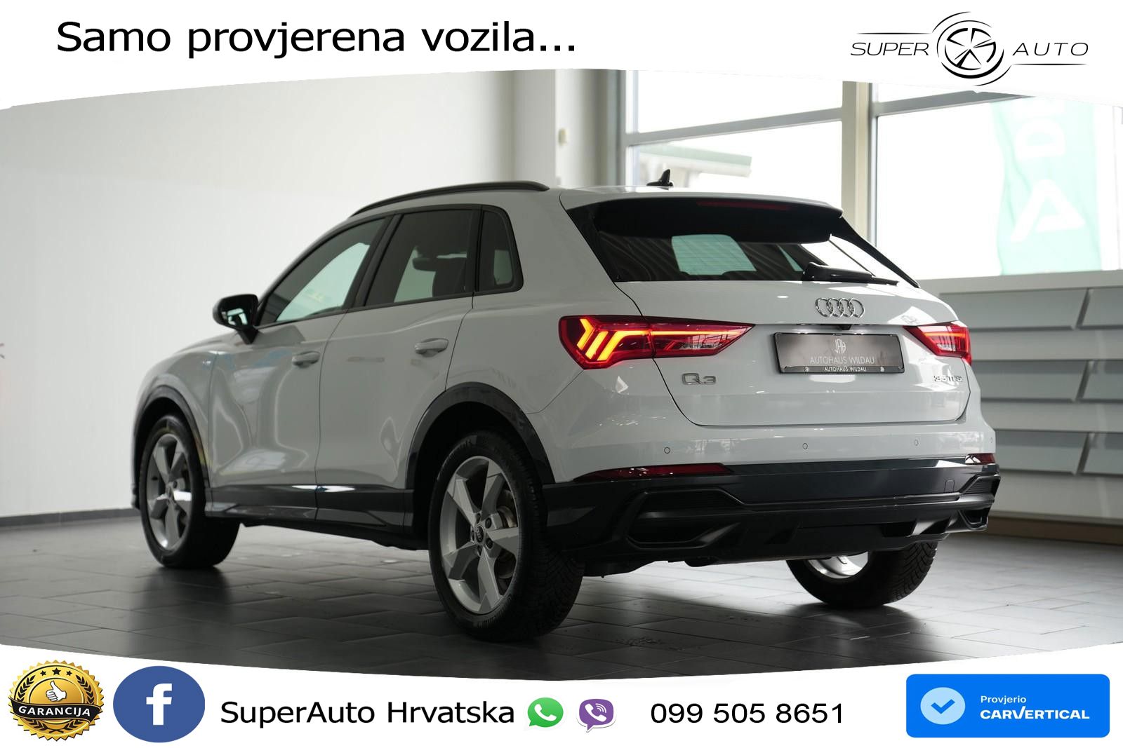 Audi Q3 35 TFSI (150 KS) S tronic S line LED+GR SJED+ACC
