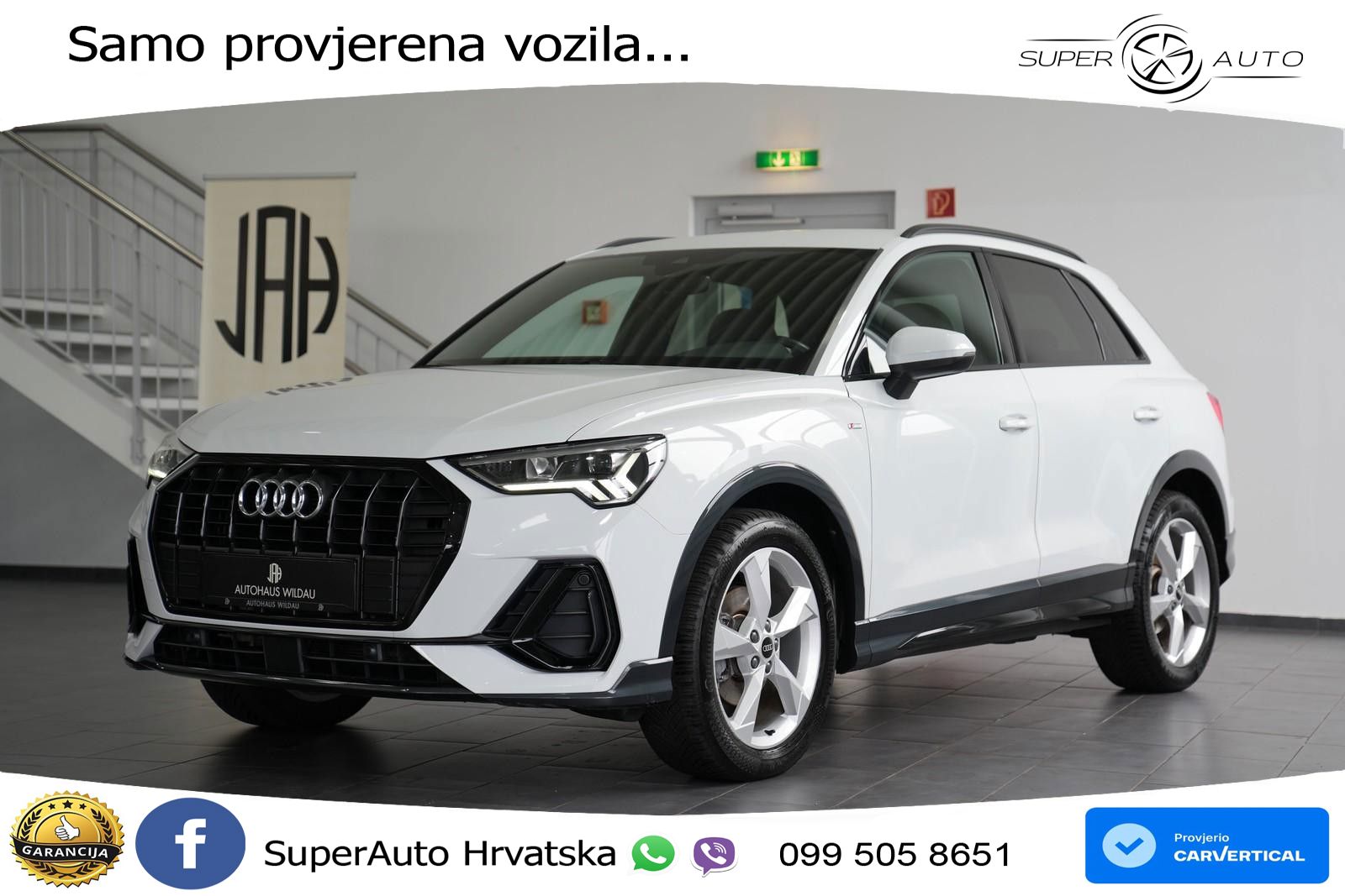 Audi Q3 35 TFSI (150 KS) S tronic S line LED+GR SJED+ACC