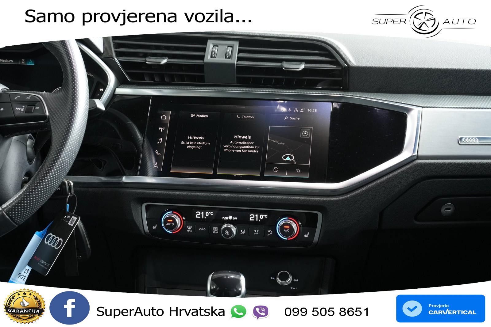 Audi Q3 35 TFSI (150 KS) S tronic S line LED+GR SJED+ACC