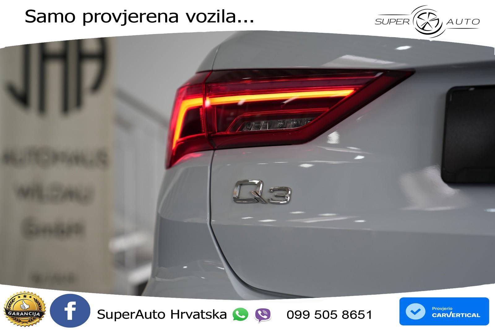 Audi Q3 35 TFSI (150 KS) S tronic S line LED+GR SJED+ACC