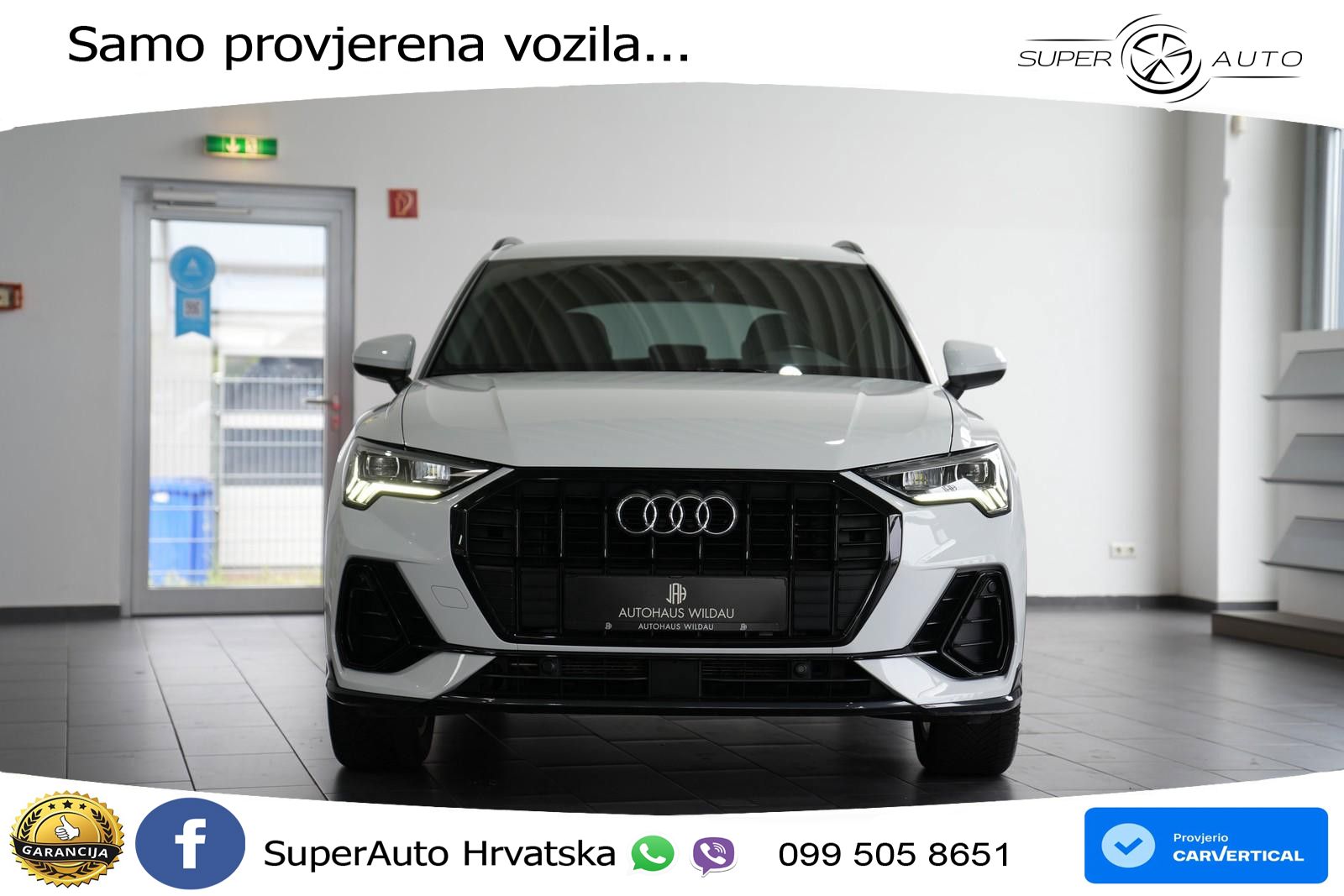 Audi Q3 35 TFSI (150 KS) S tronic S line LED+GR SJED+ACC