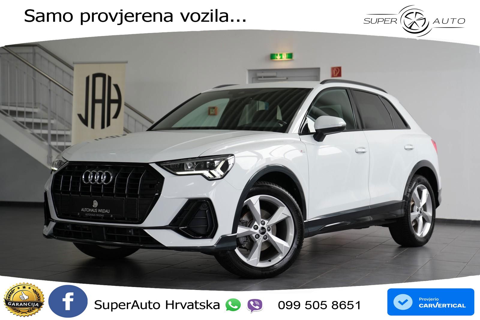Audi Q3 35 TFSI (150 KS) S tronic S line LED+GR SJED+ACC